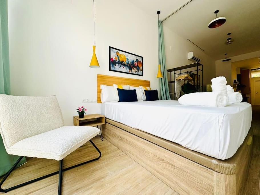 Ferienwohnung New Industrial Design Flat In Russafa Soho Valencia Exterior foto